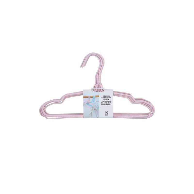 Paquete de gancho para ropa de niño con ganchos rosa 10 pzs - Miniso |  1000384368