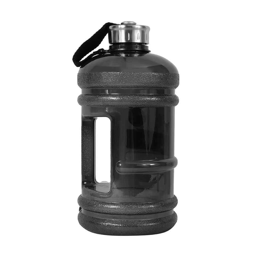 Botella de Plastico Cool de Agua Fria de Gran Capacidad con Asa y Correo  para Deportes Azul 2.2 L