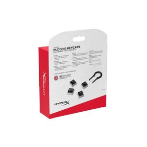 Teclas Hyperx Pudding Keycaps para teclados mecánicos HKCPXA-BK-LA/G