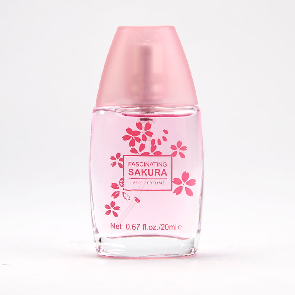 Perfume para mujer fascinating sakura 20ml Miniso Real Plaza