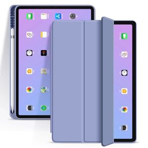 Smart Case Para El New Ipad 9.7 Lavanda + Lamina De Vidrio