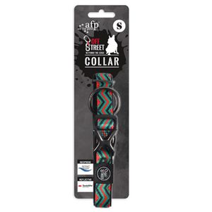 Collar para Perros Premium Chevron Talla S