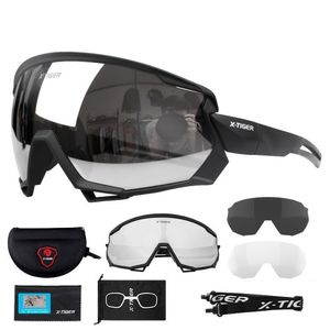 Lentes Ciclismo X-Tiger WJK01 Polarizados Fotocromáticos