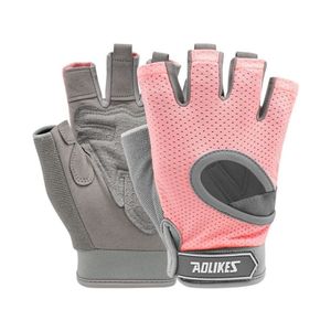 Guantes Deportivos Aolikes HS-119 Rosado Gym Crossfit