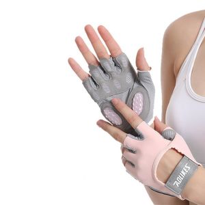 Guantes Deportivos Aolikes HS-121 Rosado Gym Crossfit