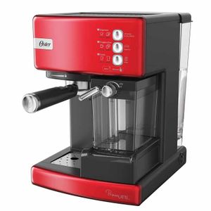 Cafetera Automática de Expresso Oster BVSTEM6603R Prima Latte Rojo
