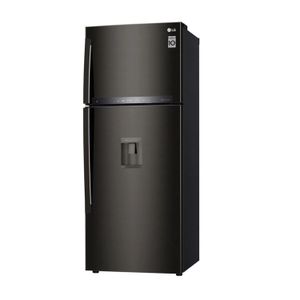 Refrigeradora LG Top Freezeer con Door Cooling GT44AGD 424L Negra Acero