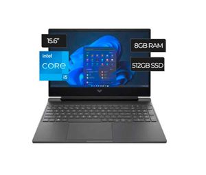 Laptop HP Victus 15-FA0031DX 15.6" Fhd i5 12450H Ram 8GB 512GB SSD GTX1650 W11