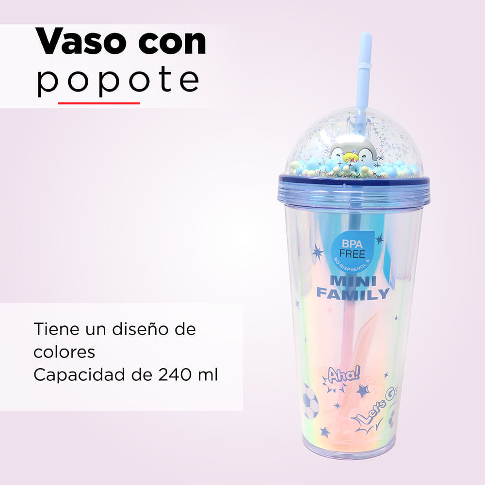 Vasos Plasticos 4 Pcs Assorted S/M Fab. 723-35893