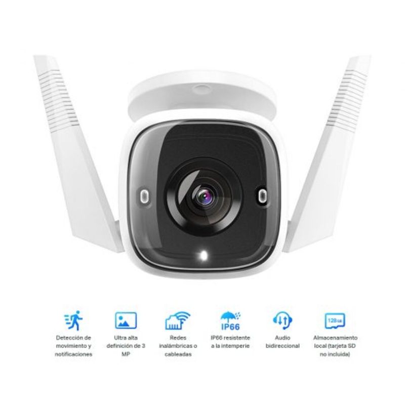 Camara IP Cloud TP-LINK TAPO C310 Full HD 3MP con Wi-Fi & Ethernet