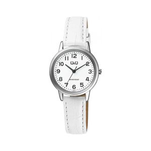 Reloj Q&Q Original Cuero Blanco
