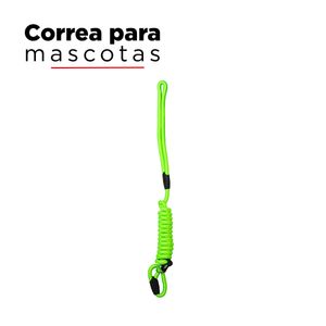Correa para mascota pequeña 0.8*150cm amarillo fluorescente -  Miniso