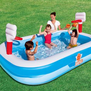 Piscina Interactiva De Básquet 254cm Bestway