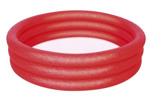 Piscina Inflable 102x25cm Play Pool Rojo Bestway
