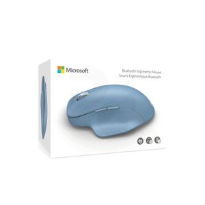 Mouse Microsoft Bluetooth Ergonómico Azul