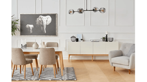 Aparador Contemporáneo Nina Blanco 200 cm