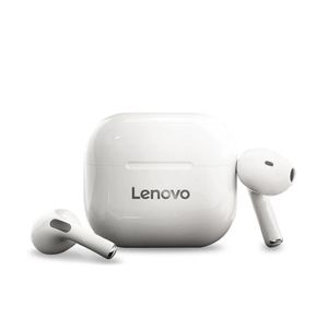 Audifono Bluetooth Lenovo LP40 Tws Inalambrico Blanco