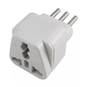Adaptador de Enchufe de 3 Pines Universal a Italia y Chile 250V