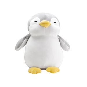Peluche de pingüino gris 28cm - Miniso