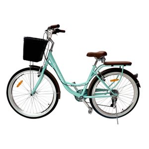 Bicicleta Vintage Urbana Frauenfelder Aro 24 con 7 Velocidades