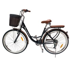 Bicicleta Vintage Urbana Frauenfelder Aro 24 con 7 Velocidades