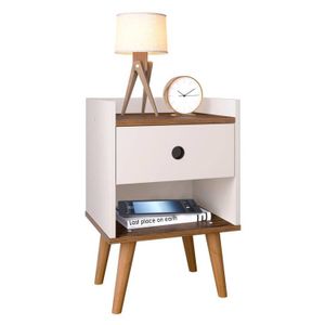 Velador Vintage Thalía 1 Cajón