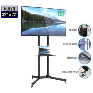 Rack Pedestal Rodante Expandible Super Rack RR3272 32" a 72"