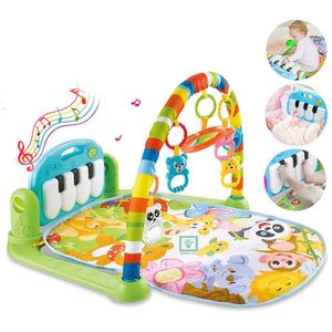 Gimnasio de Bebe con Piano Para Patear Baby World 696-R22 Verde