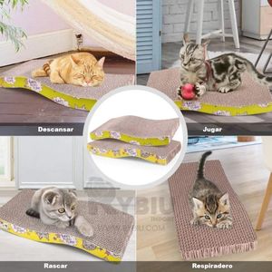 Rascador de cartón para gatos