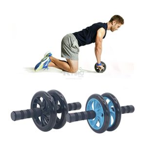 Rueda Abdominal de Doble Llanta Basic Azul
