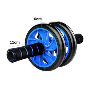 Rueda Abdominal de Doble Llanta Basic Azul