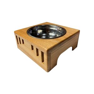 Comedero Para Mascota Sami Store de Madera Cachimbo