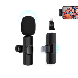 Micrófono inalámbrico Solapero con Adaptador Lightning para IPhone