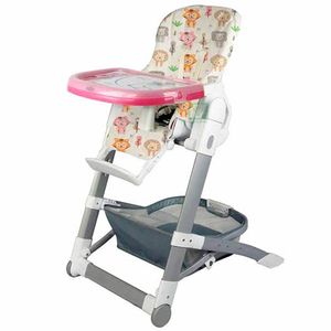 Silla de Comer Regulable Rosado Ebaby CAMI 620-1 Rosado
