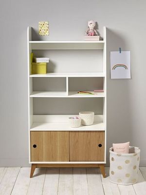 Librero David La Casa del Mueblero Multicolor