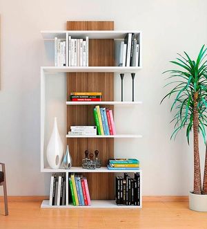 Librero Nieves La Casa del Mueblero Multicolor