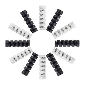 Protector para cables G Mobile X4 unidades, negro y blanco