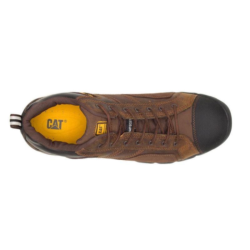 Zapatillas Cat Urbanas Hombre Argon Ct P89957 Marrón