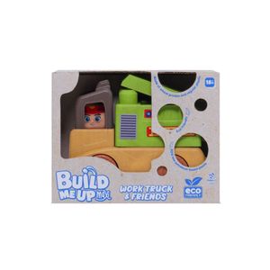 Camión Escalera Build Me Up Maxi Ecológico Con Figura 200503