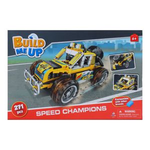 Carro Jeep Armable Build Me Up Speed Champions 271 Piezas