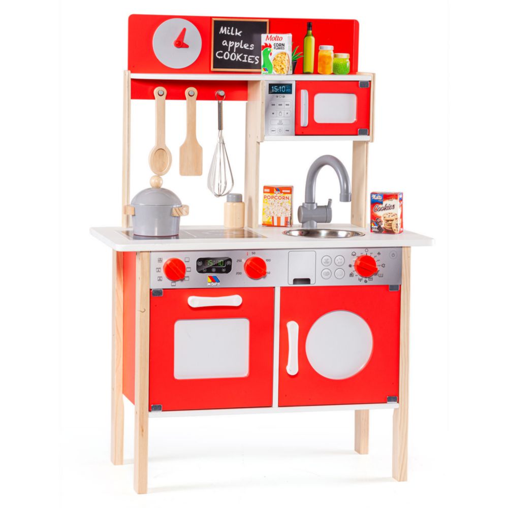 Set cocina con amor milano rojo Umco Color Rojo Tamaño 24 CM