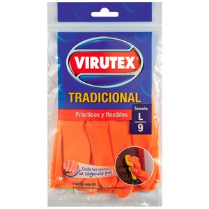 Guante Tradicional VIRUTEX Grande Naranja