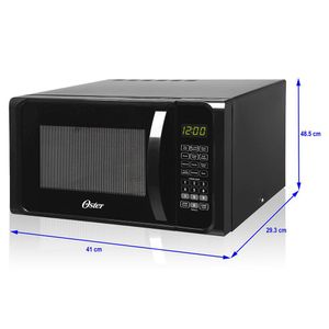 Microondas Digital Oster POGGM3902G 25Lt Grill Negro