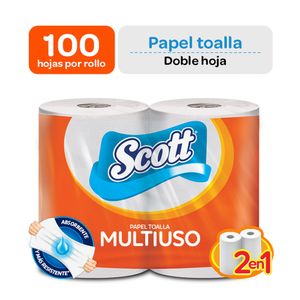 Papel Toalla Multiusos Scott -2 UN