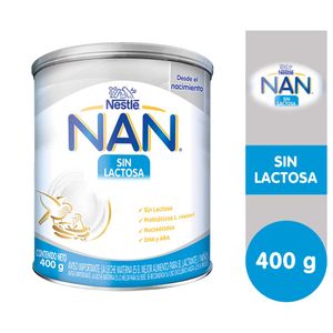 NAN® Sin Lactosa - Lata 400 G