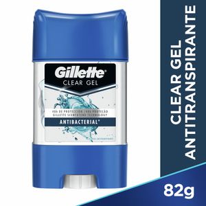 Desodorante Antitranspirante en gel Gillete Antibacterial - Frasco 82 GR