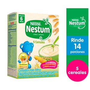 Cereal Infantil NESTUM® 5 Cereales - Caja 350 G
