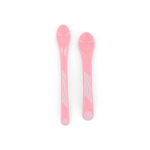 Set Cucharas Twistshake Feeding Spoon Set 4+m Pastel Pink - 2 UN