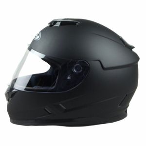 Casco Moto WLT 107 Solid Black Matt (X Large)