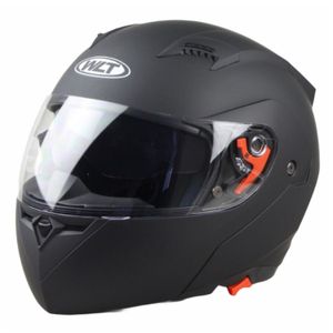 Casco Moto WLT 118 Solid Black Matt (Large)
